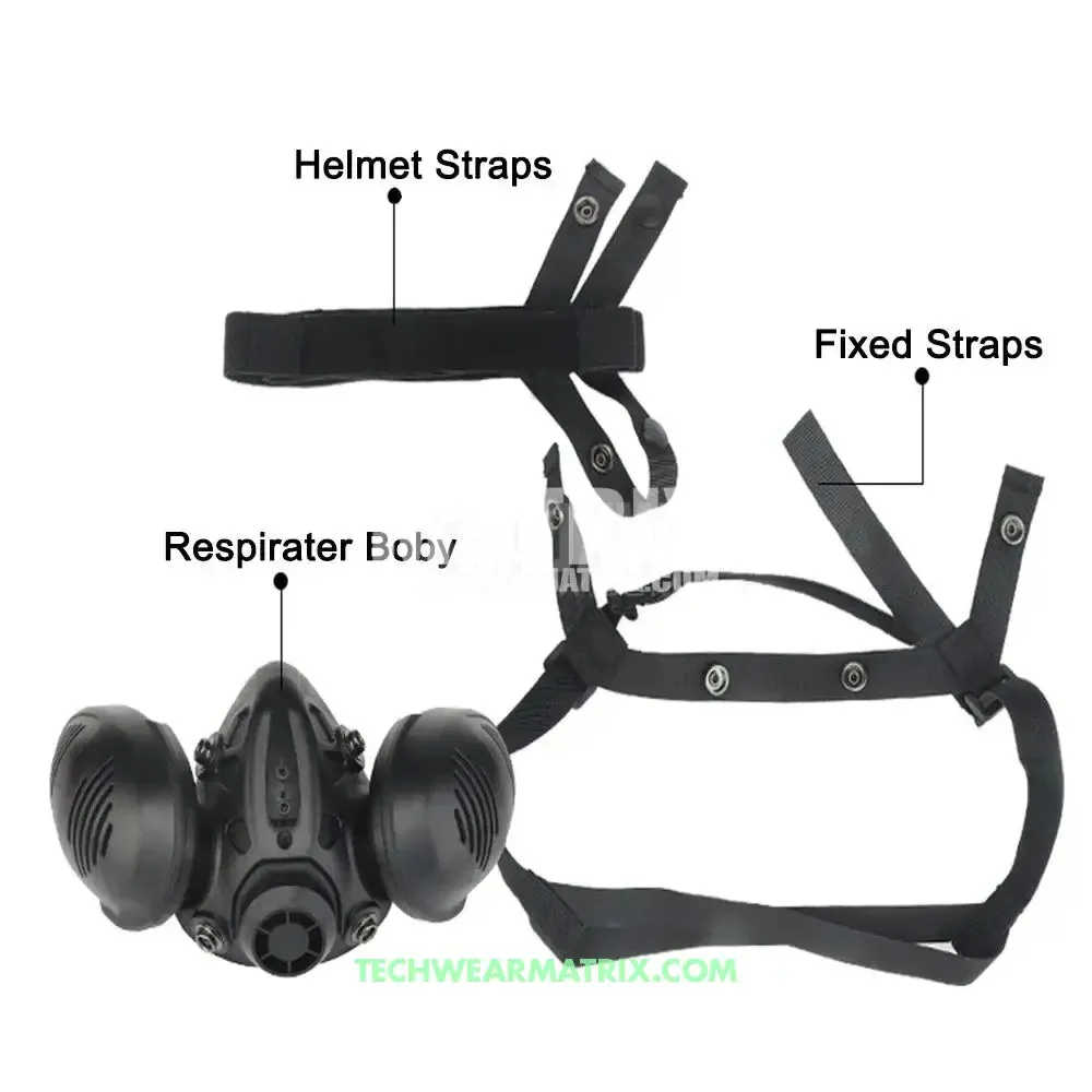 Cyberpunk Ventilation Mask for Futuristic