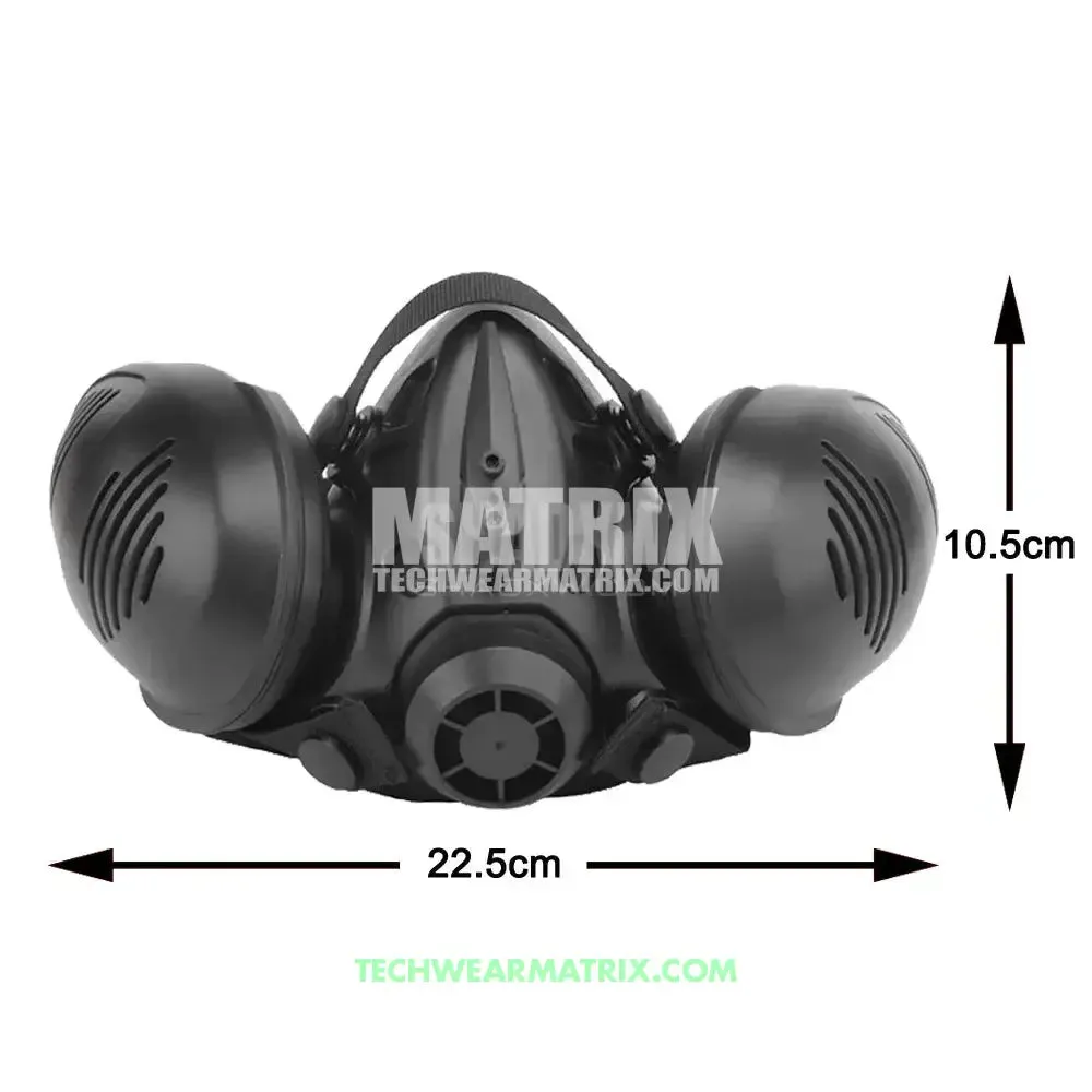 Cyberpunk Ventilation Mask for Futuristic