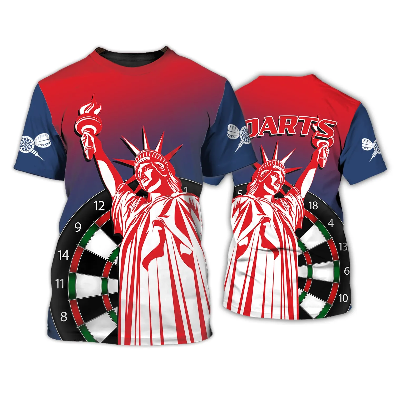 Dart USA 3D Printed Shirts