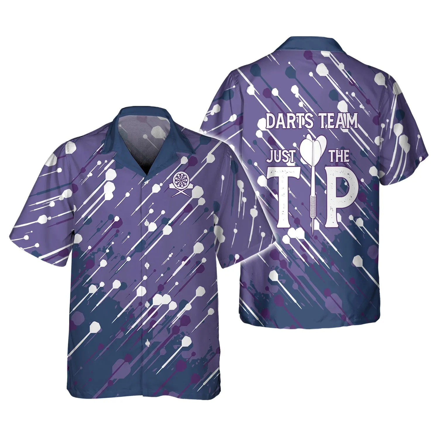 Darts Team, Just The Tip 3D Printed Shirts