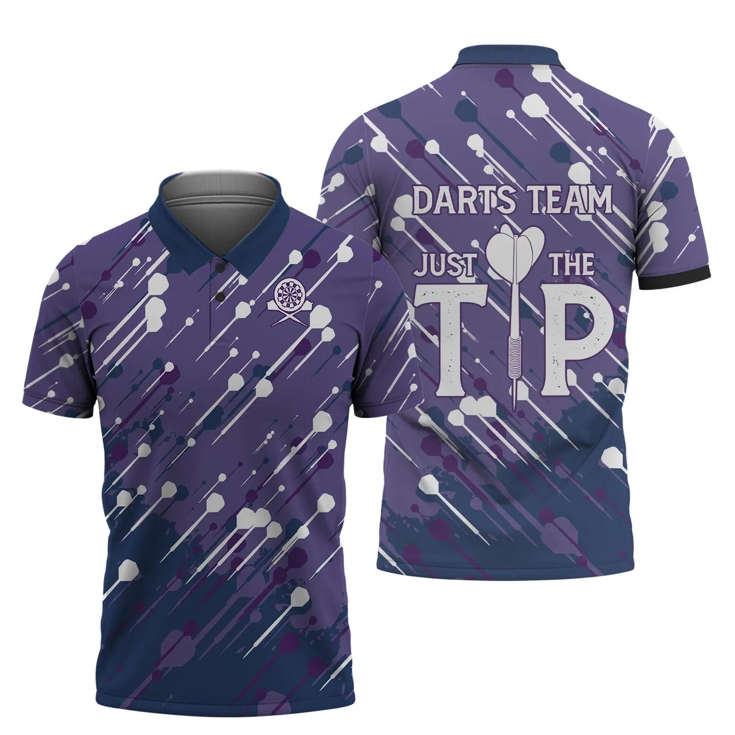Darts Team, Just The Tip 3D Printed Shirts