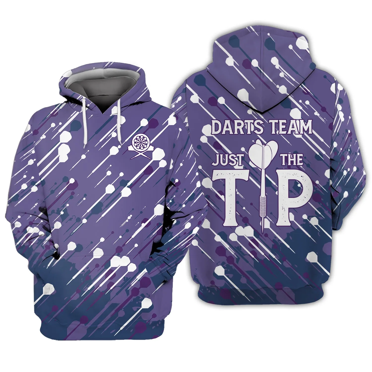 Darts Team, Just The Tip 3D Printed Shirts