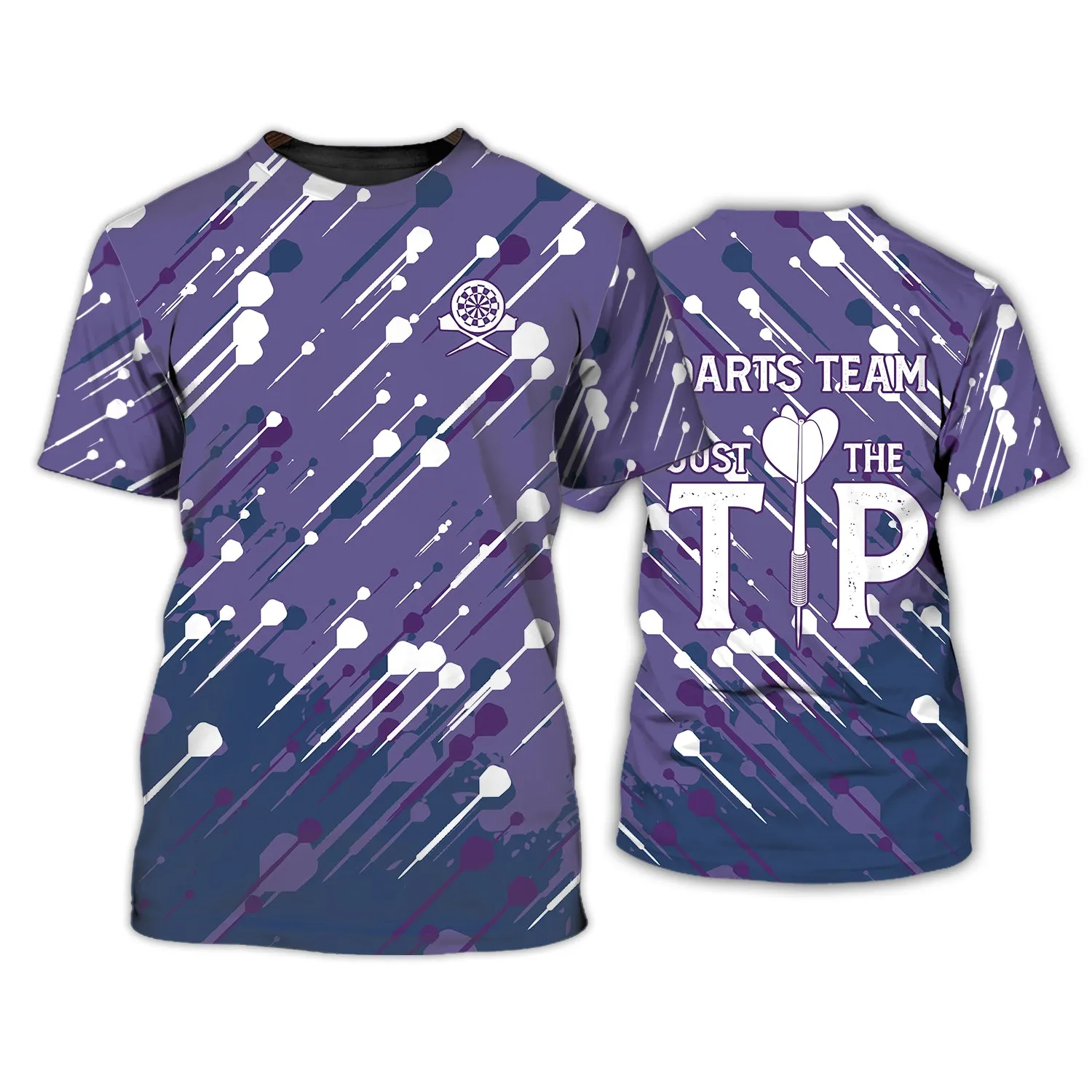 Darts Team, Just The Tip 3D Printed Shirts