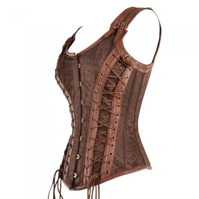 Delle Steampunk Overbust Corset