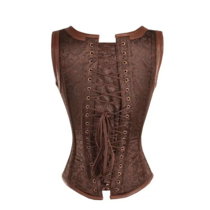 Delle Steampunk Overbust Corset