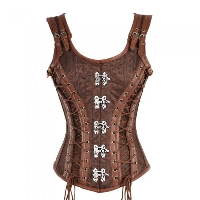 Delle Steampunk Overbust Corset