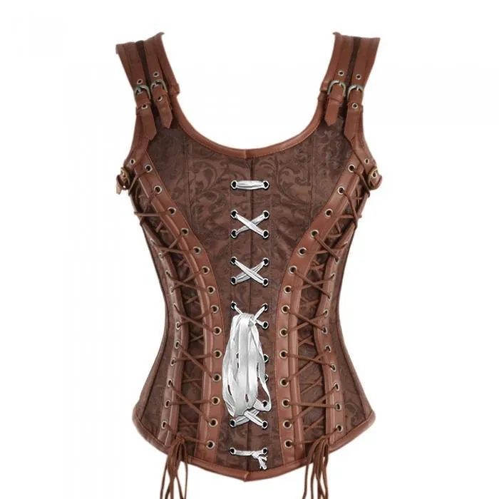 Delle Steampunk Overbust Corset