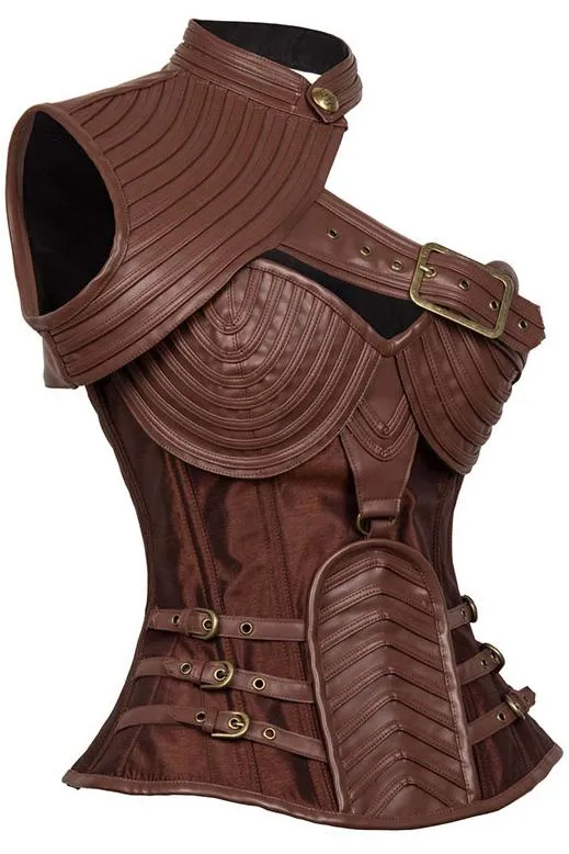 Dementria Steampunk Overbust Corset
