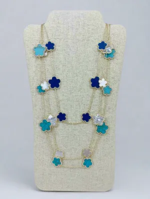 Designer Inspired Gemstone Necklace | Resort Wear Jewelry