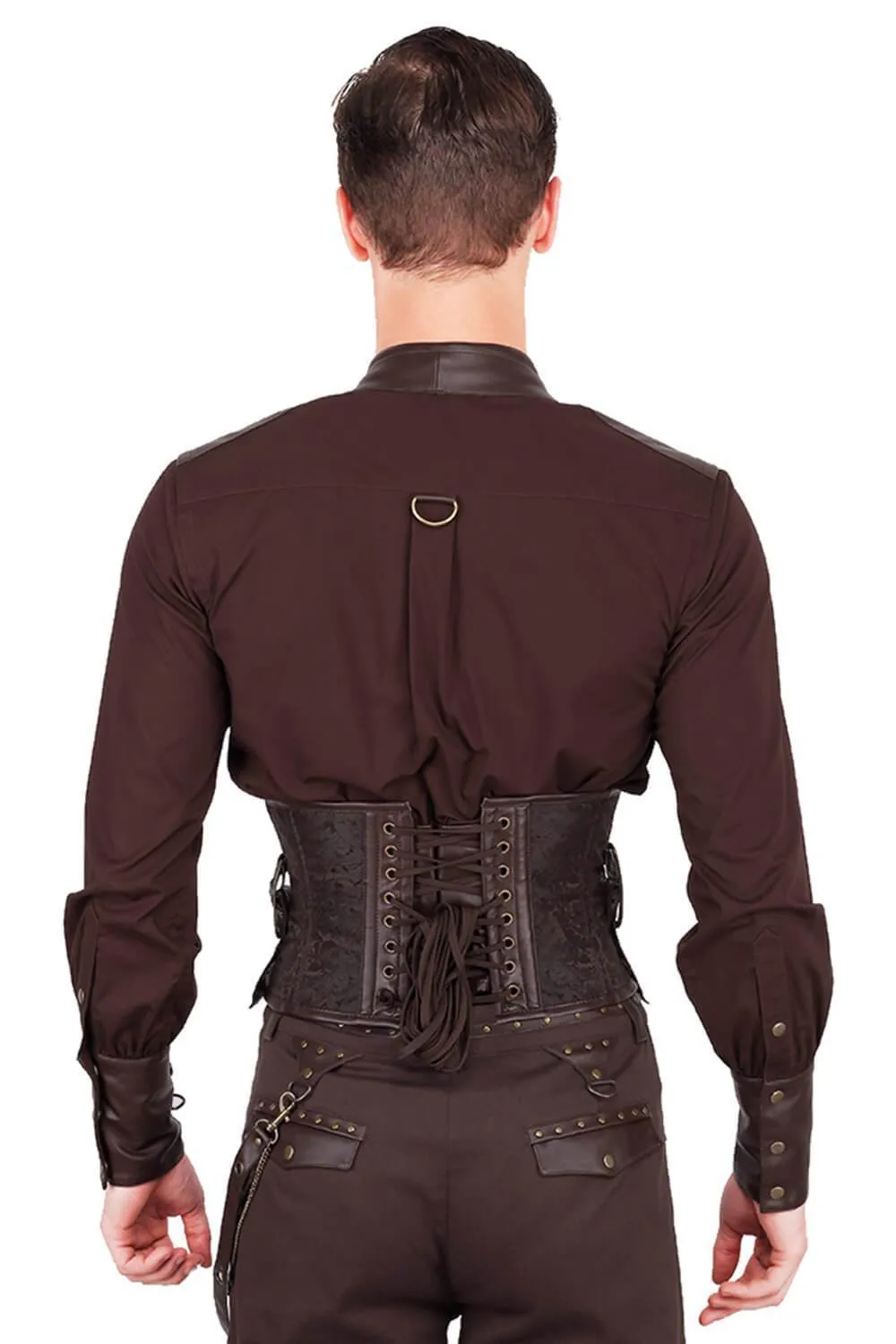 Dieter Custom Made Steampunk Underchest Men's Corset
