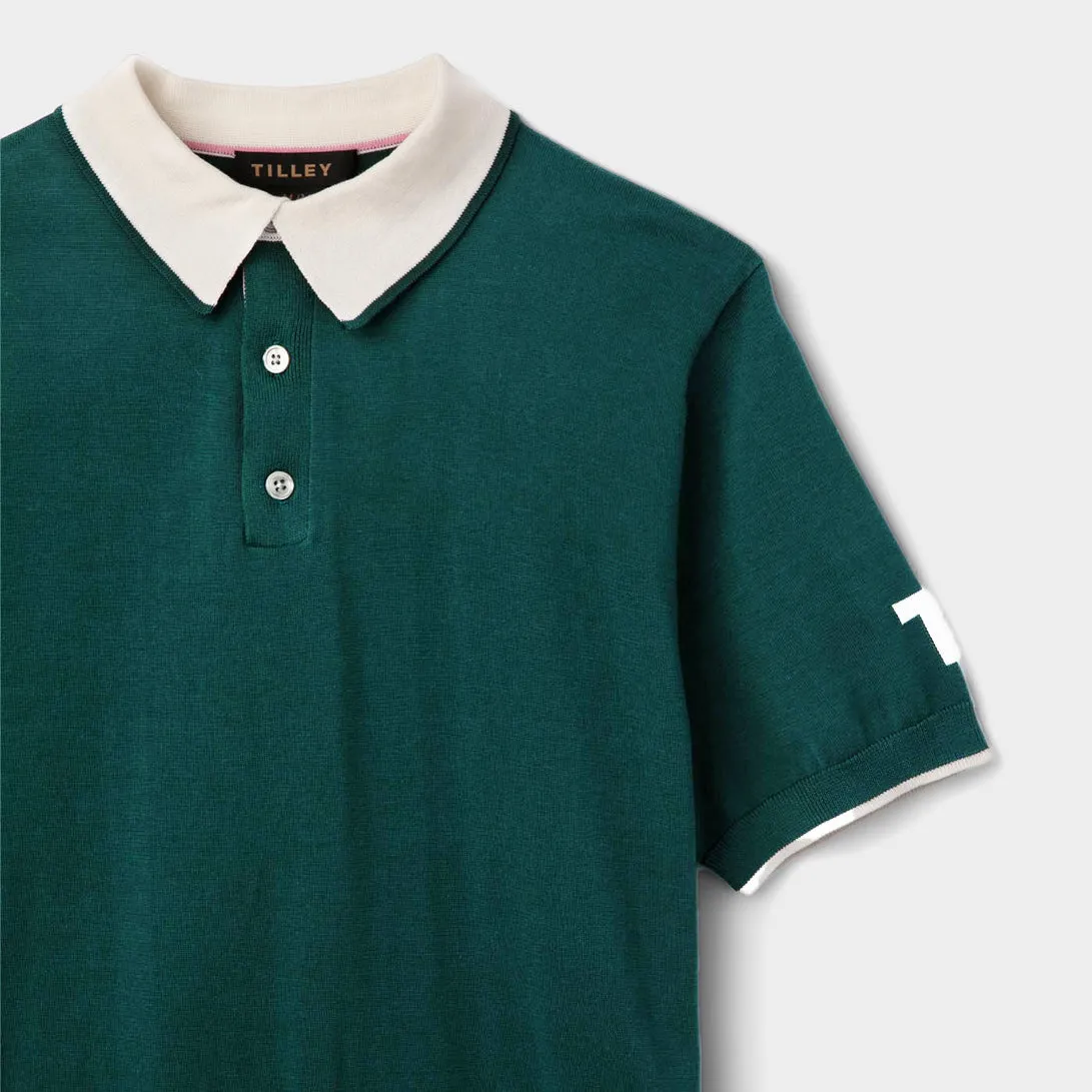 Dry Cotton Polo Sweater
