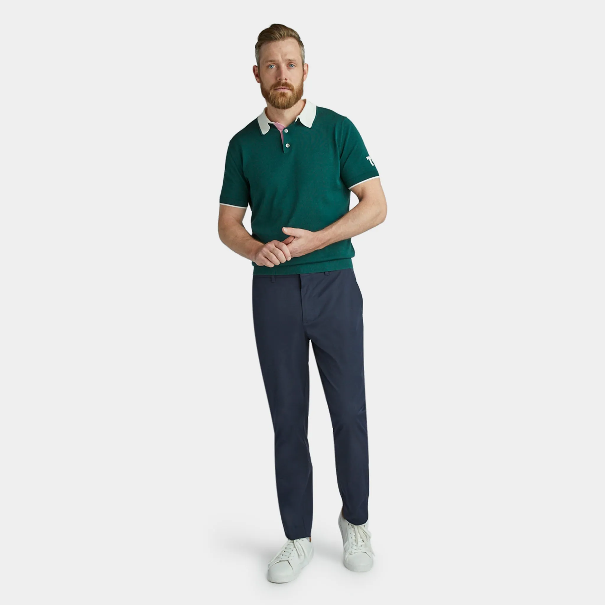 Dry Cotton Polo Sweater