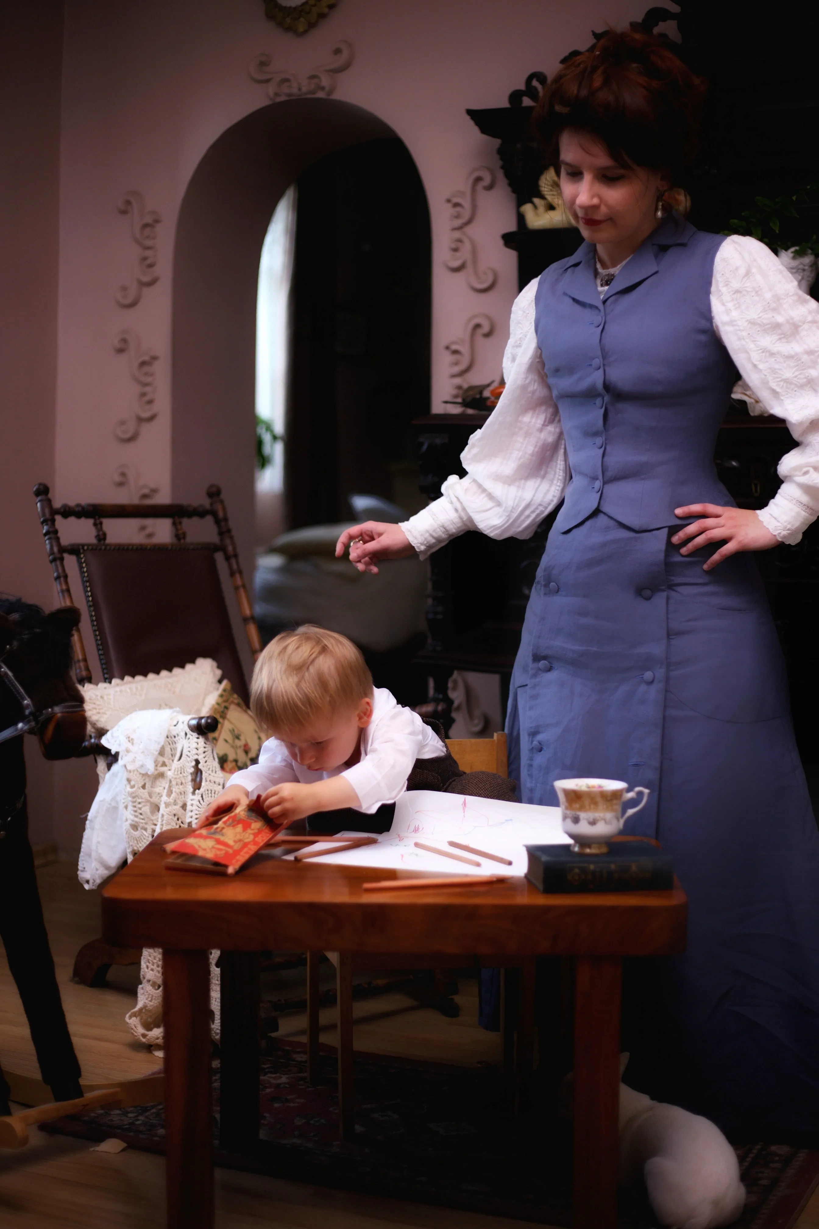 Edwardian  Skirt-trousers- (Different colors)