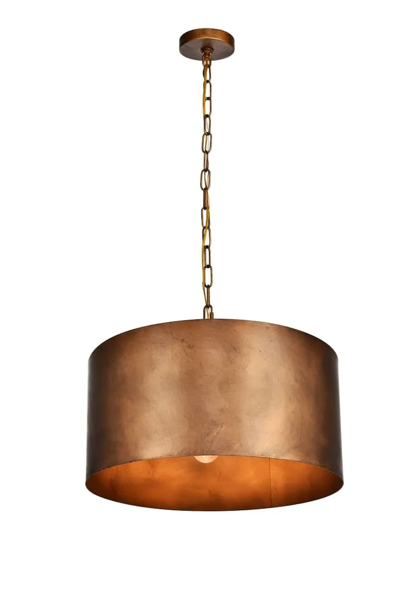 Elegant Lighting: Handmade Brass Pendant Light