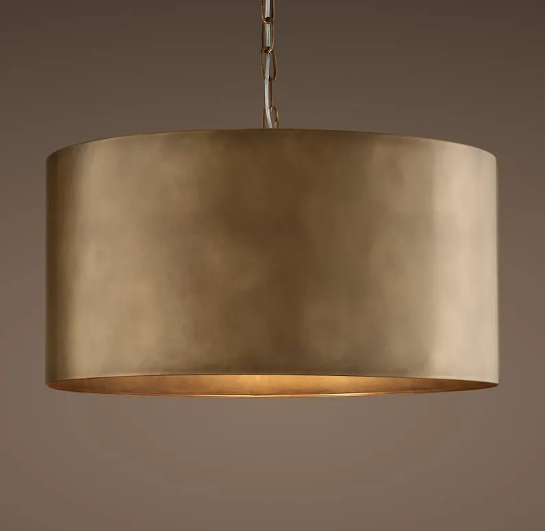 Elegant Lighting: Handmade Brass Pendant Light