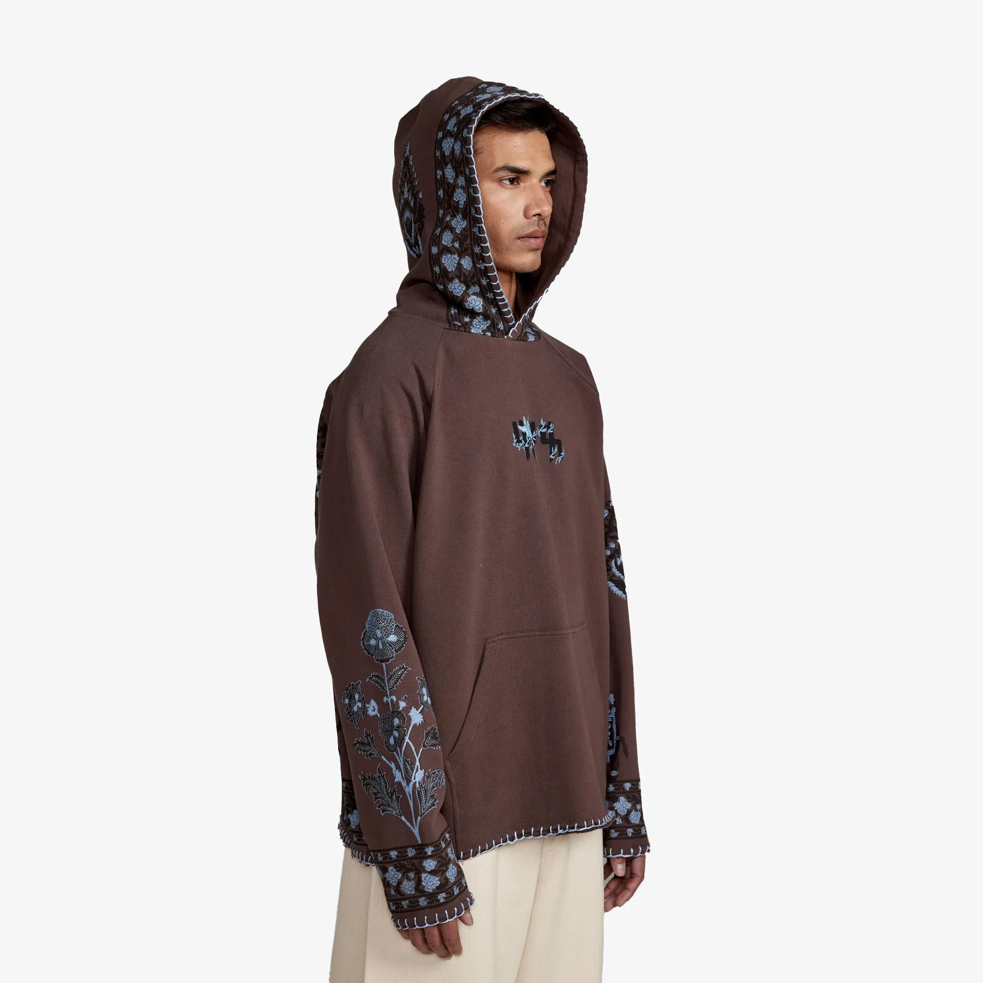 F A R A K | WALLS OF RAJASTHAN 3.0 HOODIE { GREY