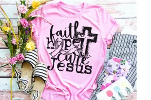 Faith, hope, cure and Jesus