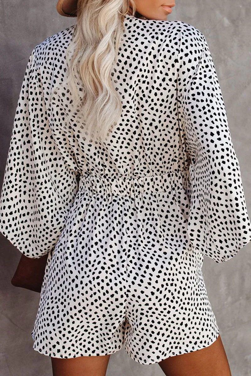 Fashion Elegant Striped Print Strap Design V Neck Loose Jumpsuits(6 Colors)