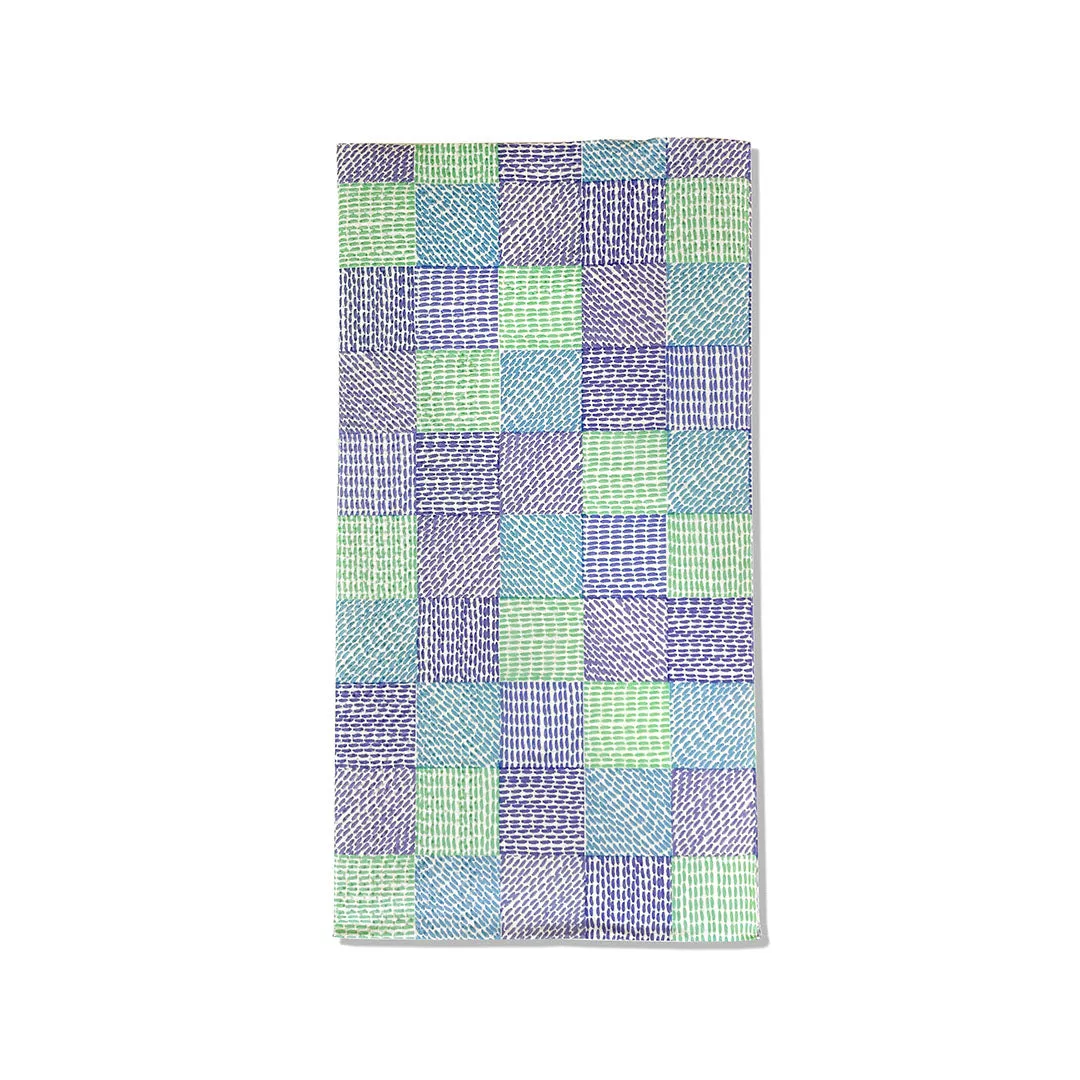 Floral Embroidery Style Paper Guest Towels