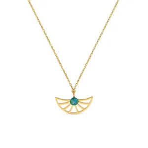 Gaudí Inspired Fan Necklace