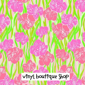 Glady Lilly Inspired Printed Patterned Craft Vinyl