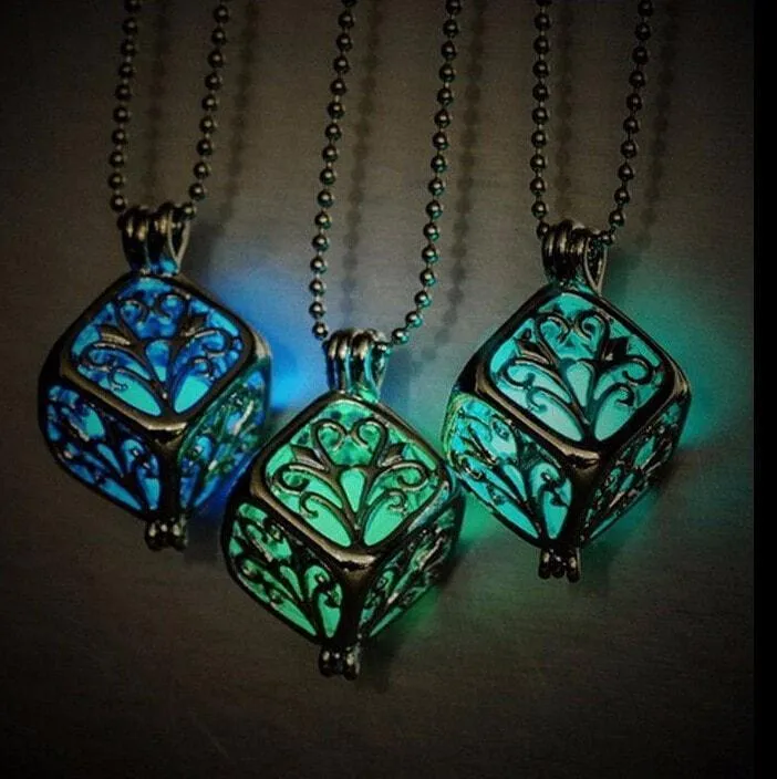 Glowing Steampunk Vintage Pendant Promo
