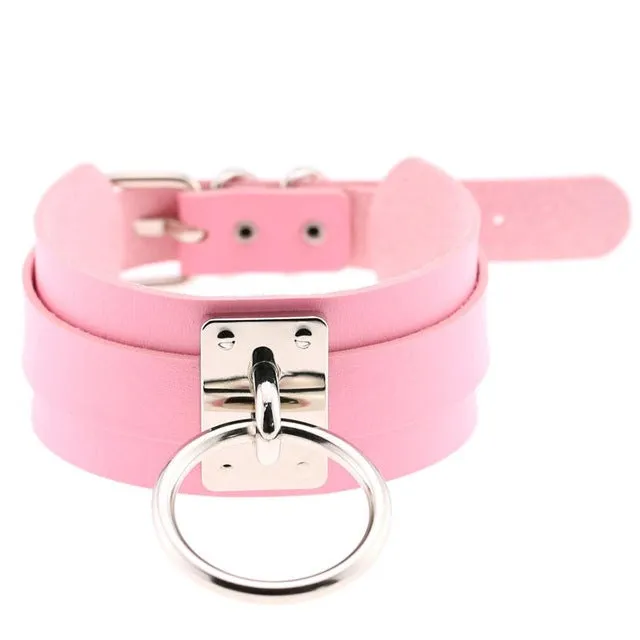Goth Choker women punk jewelry