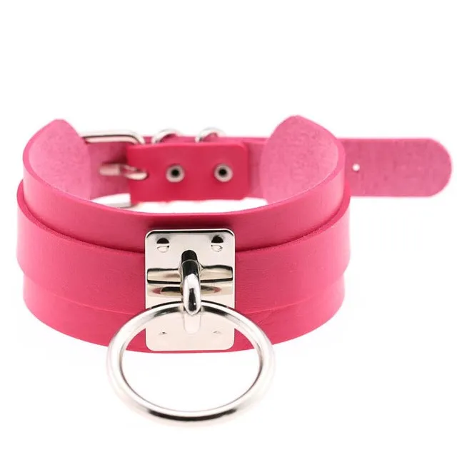Goth Choker women punk jewelry