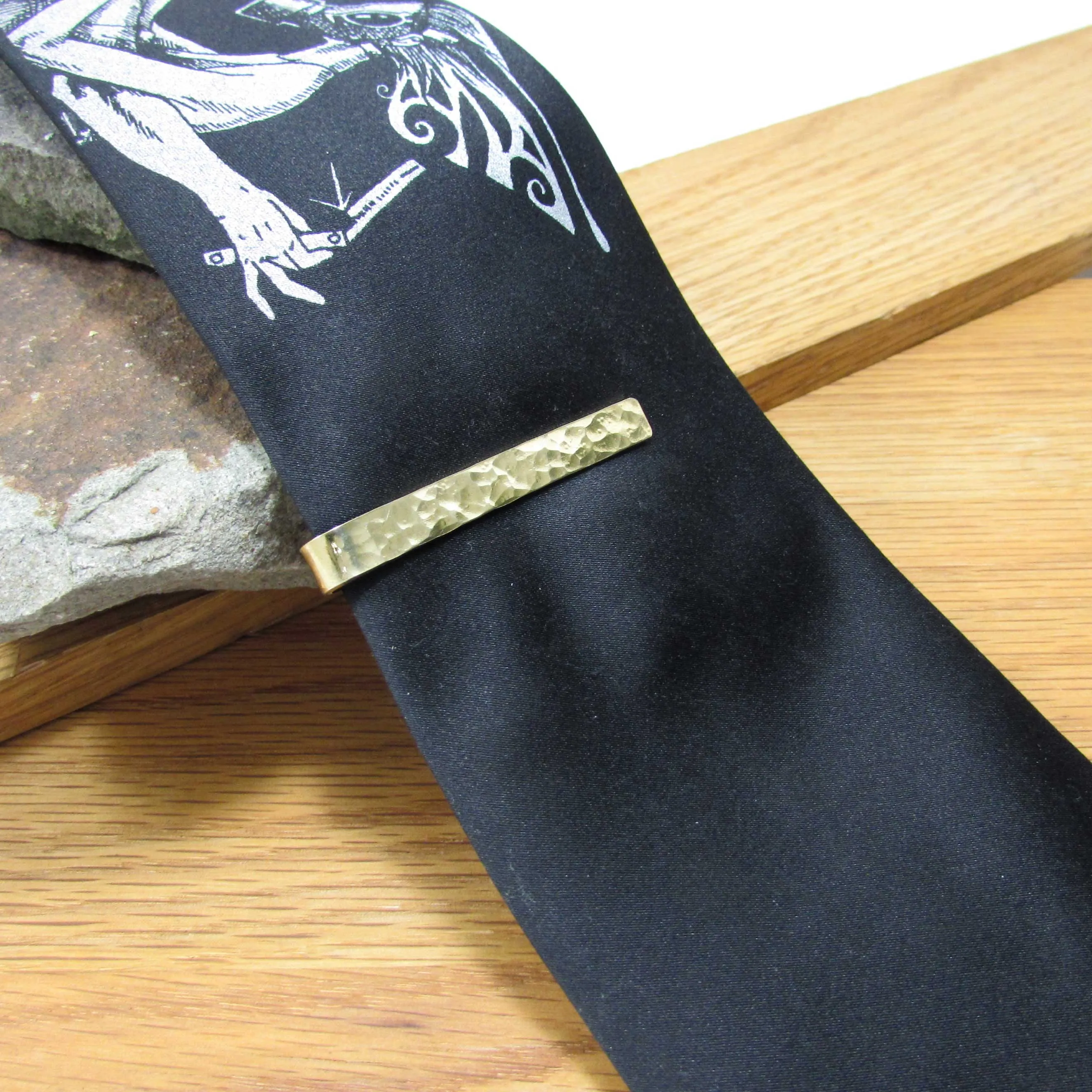 Hammered Tie Bar