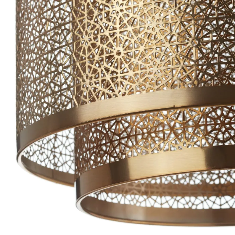 Handcrafted Artisanal Hermine Brass Floor Lamp – Timeless Moroccan-Inspired Lighting for Your Office