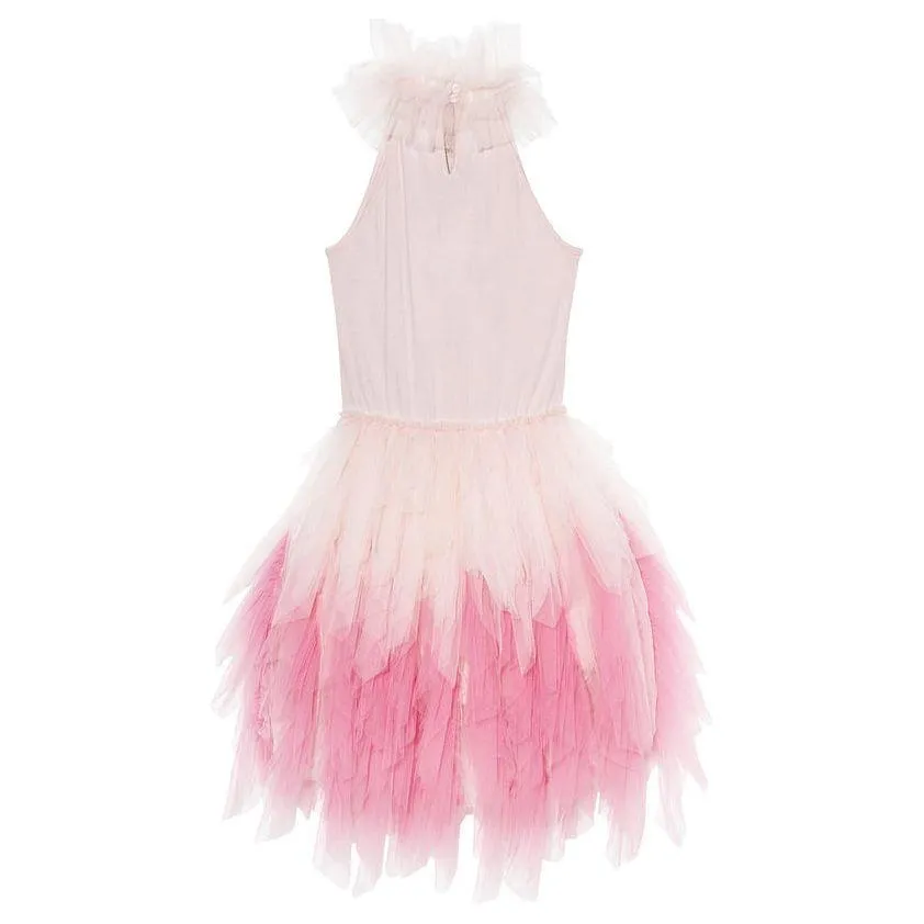 Hearts & Roses Tutu Dress - Porcelain Pink