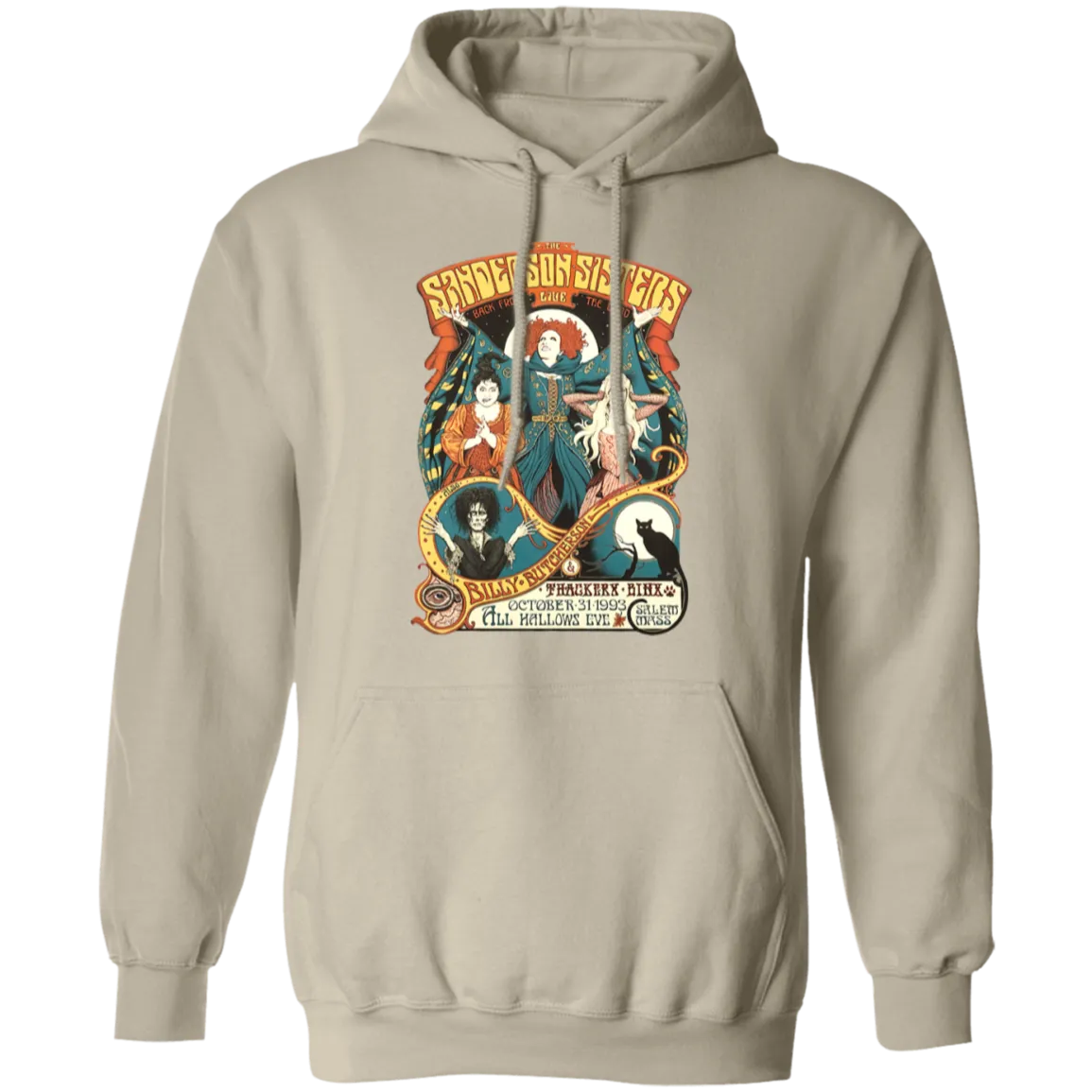 Hocus Pocus Bad Witches Hoodie – Stay Cozy with a Retro Witchy Vibe!