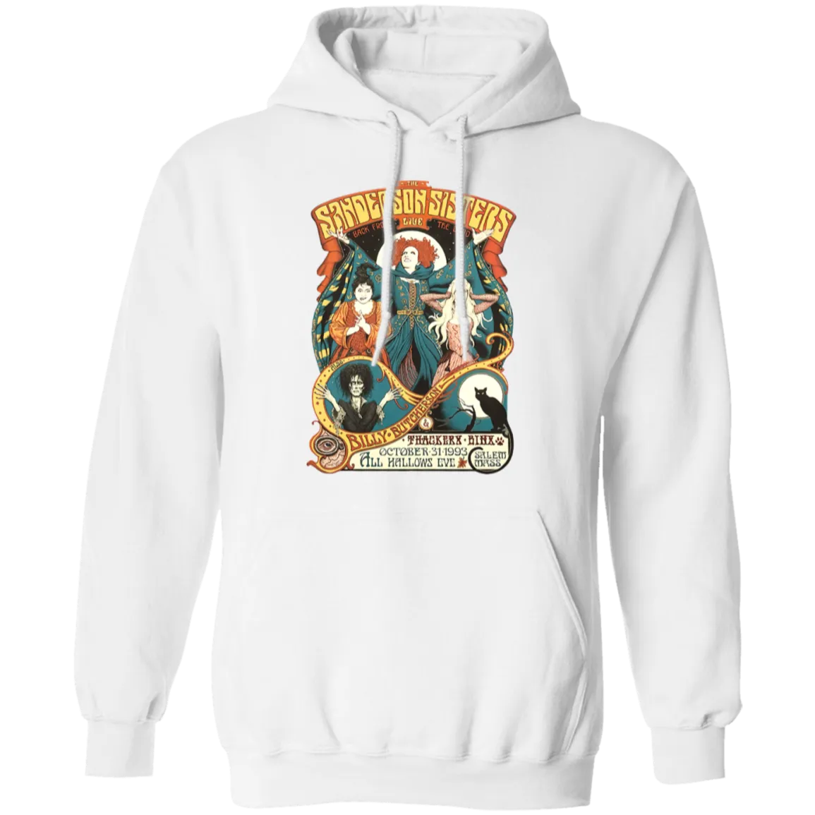 Hocus Pocus Bad Witches Hoodie – Stay Cozy with a Retro Witchy Vibe!