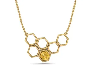 Honeycomb Necklace