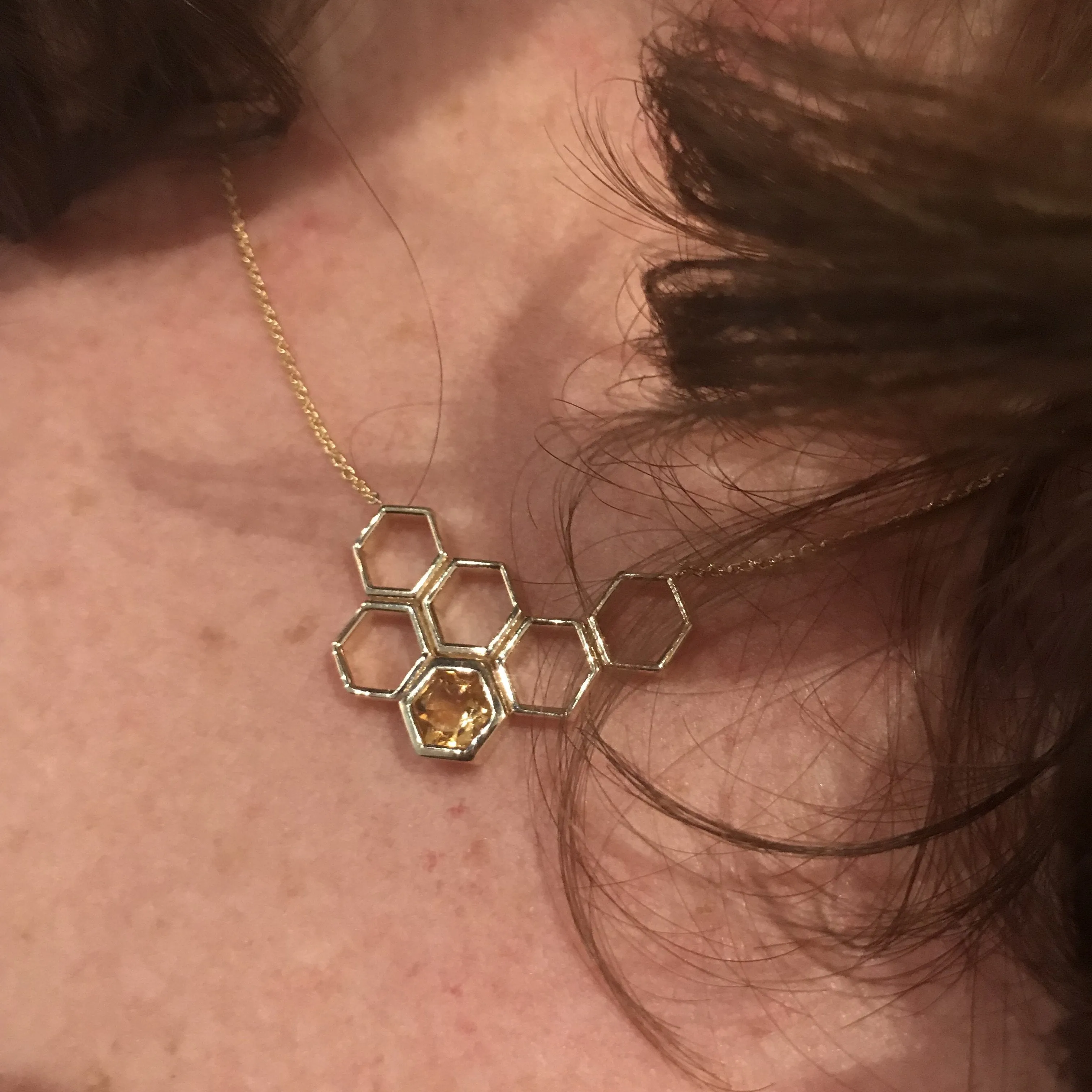 Honeycomb Necklace