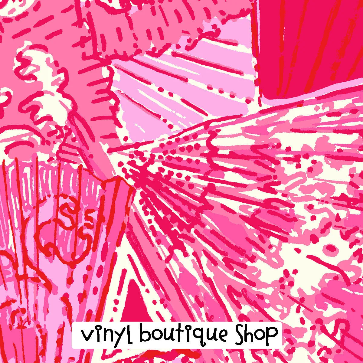 Hot In Here Lilly Inspired Printed Patterned Craft Vinyl
