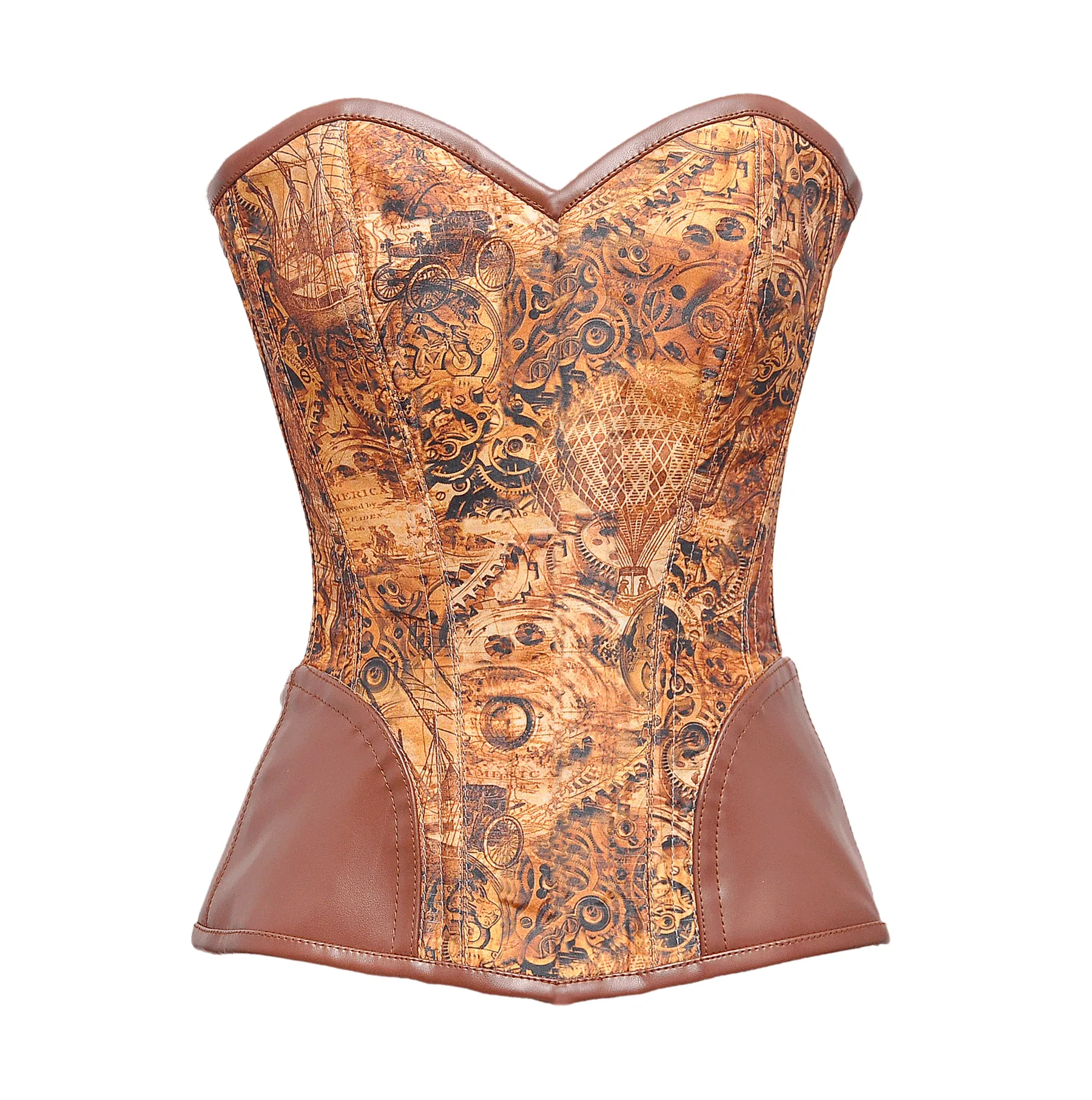 Idris Steampunk Overbust Corset