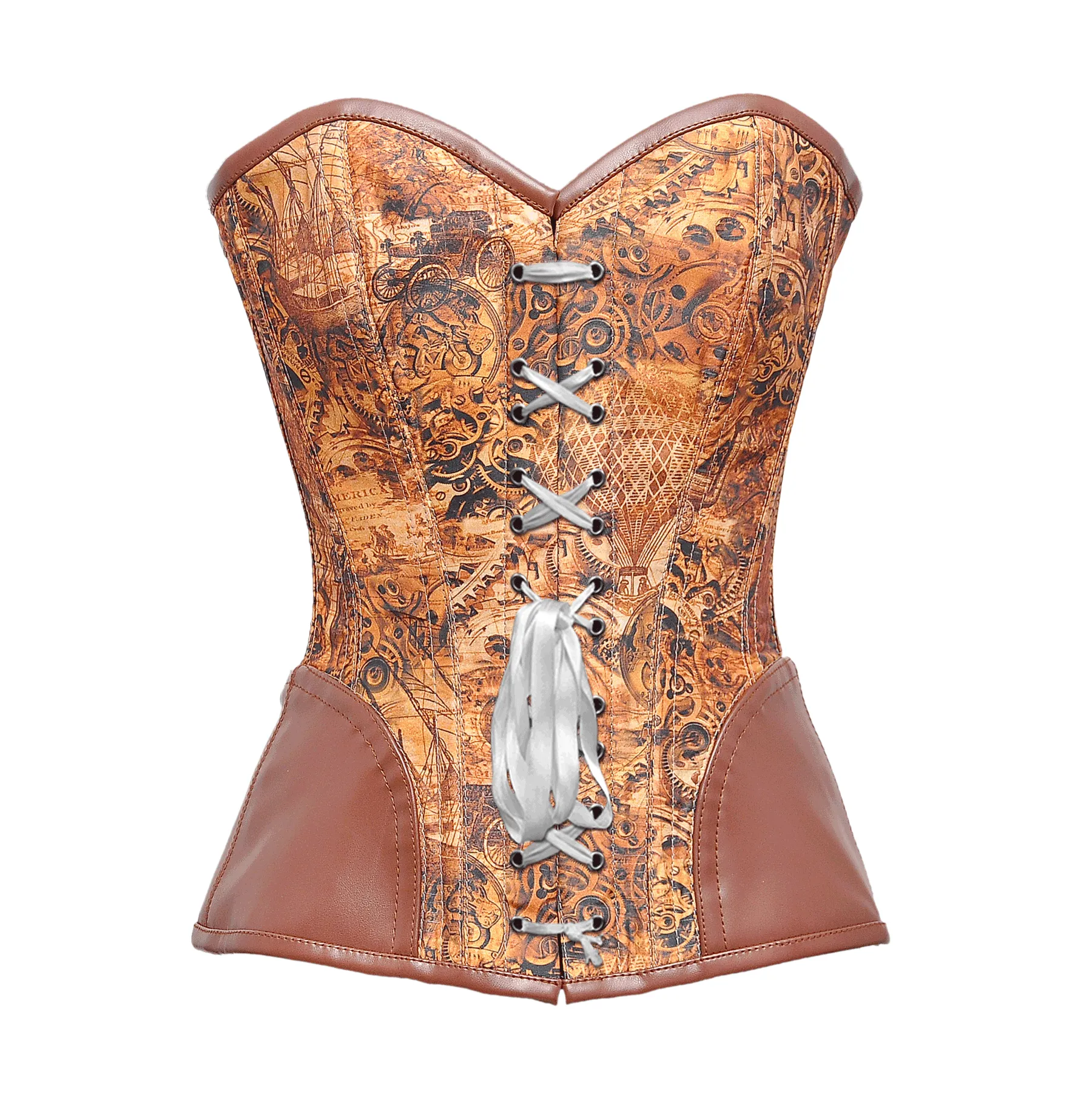Idris Steampunk Overbust Corset