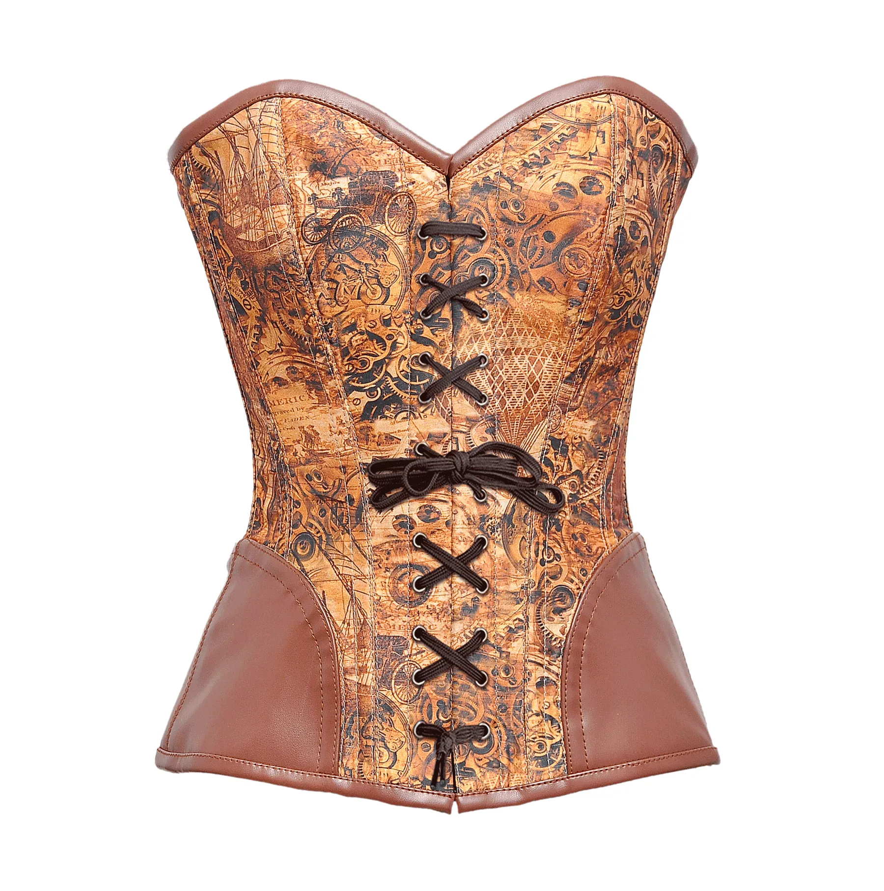 Idris Steampunk Overbust Corset