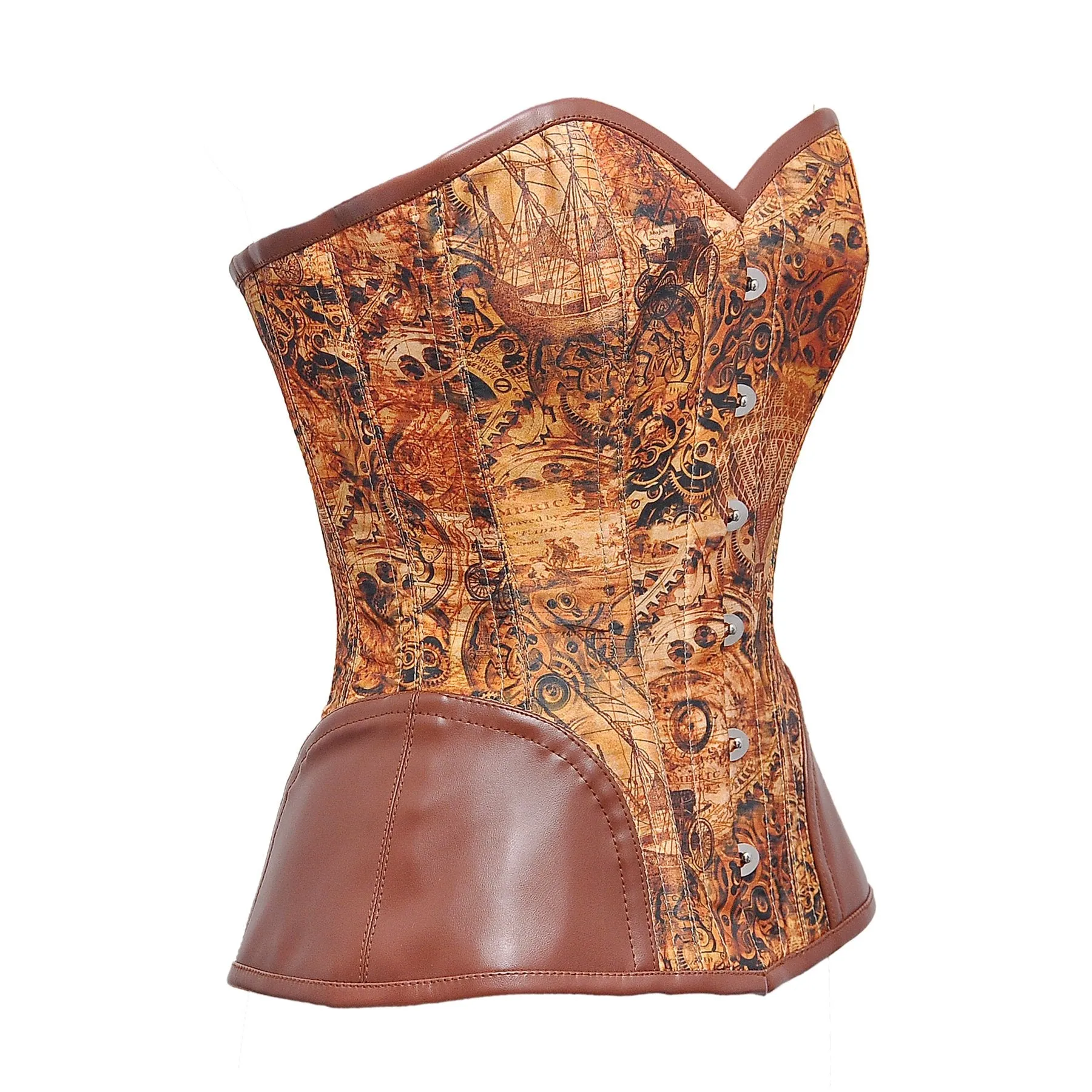 Idris Steampunk Overbust Corset