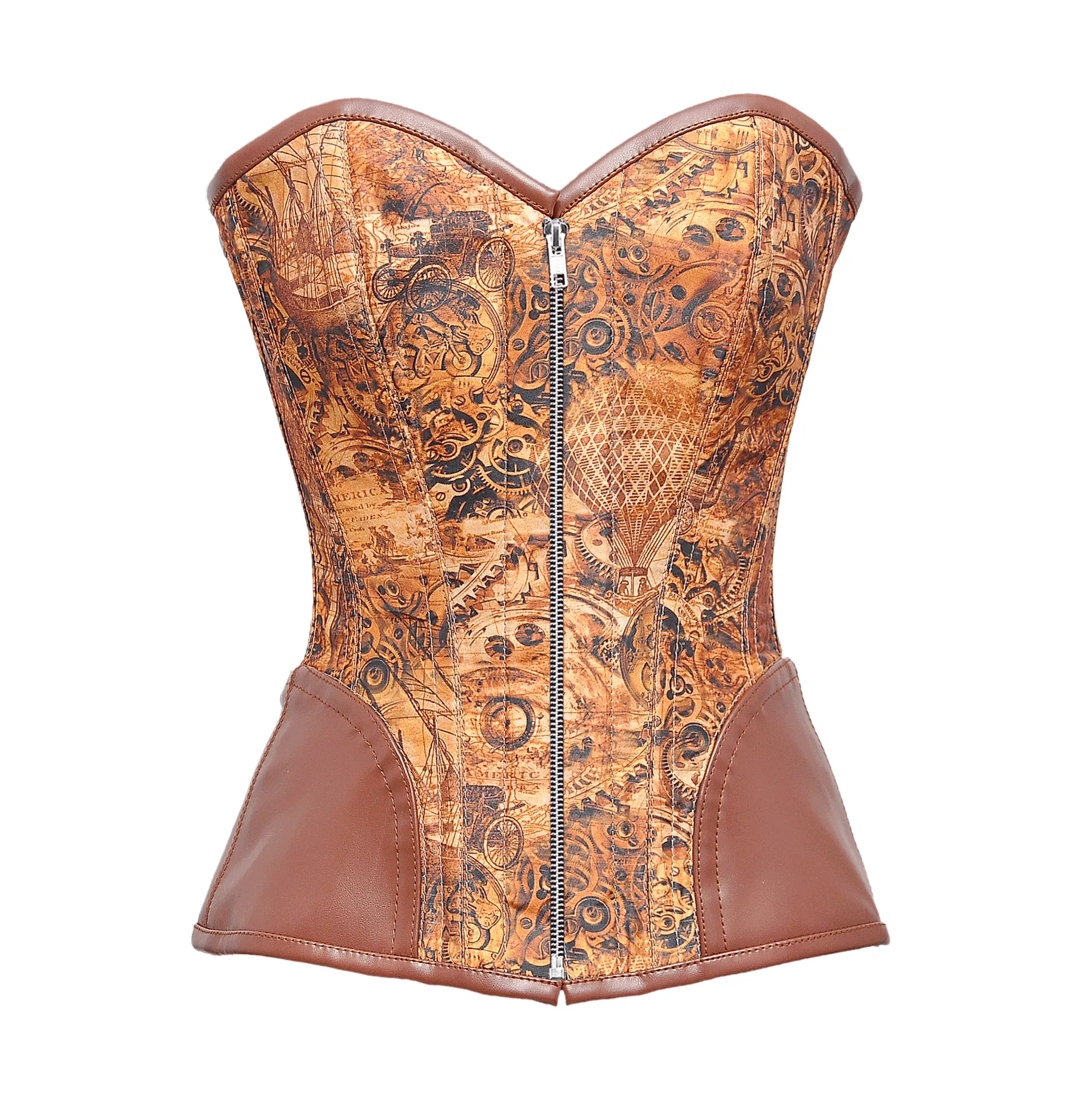 Idris Steampunk Overbust Corset