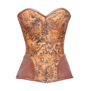 Idris Steampunk Overbust Corset