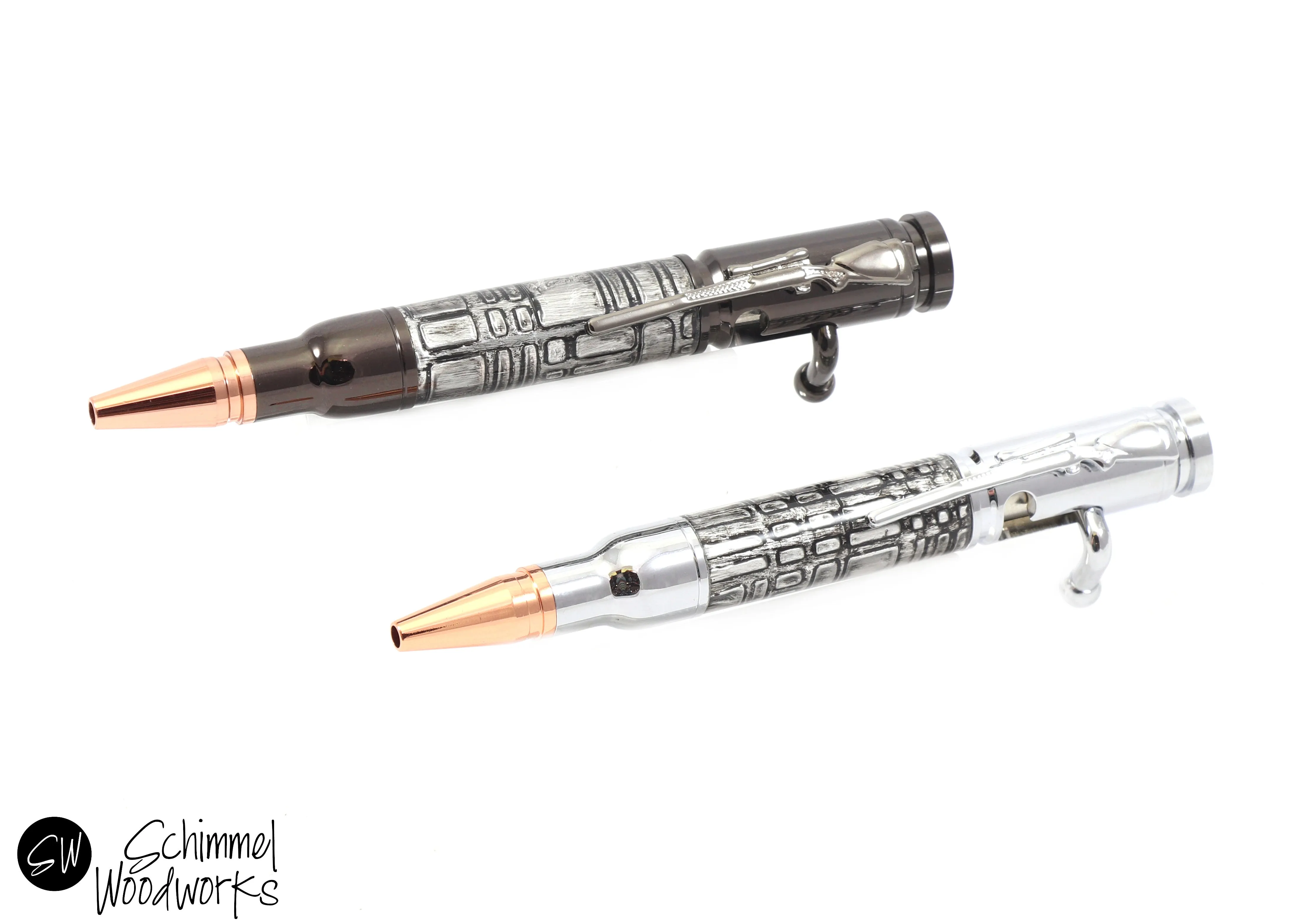 Industrial Steampunk Mini Bullet Pen