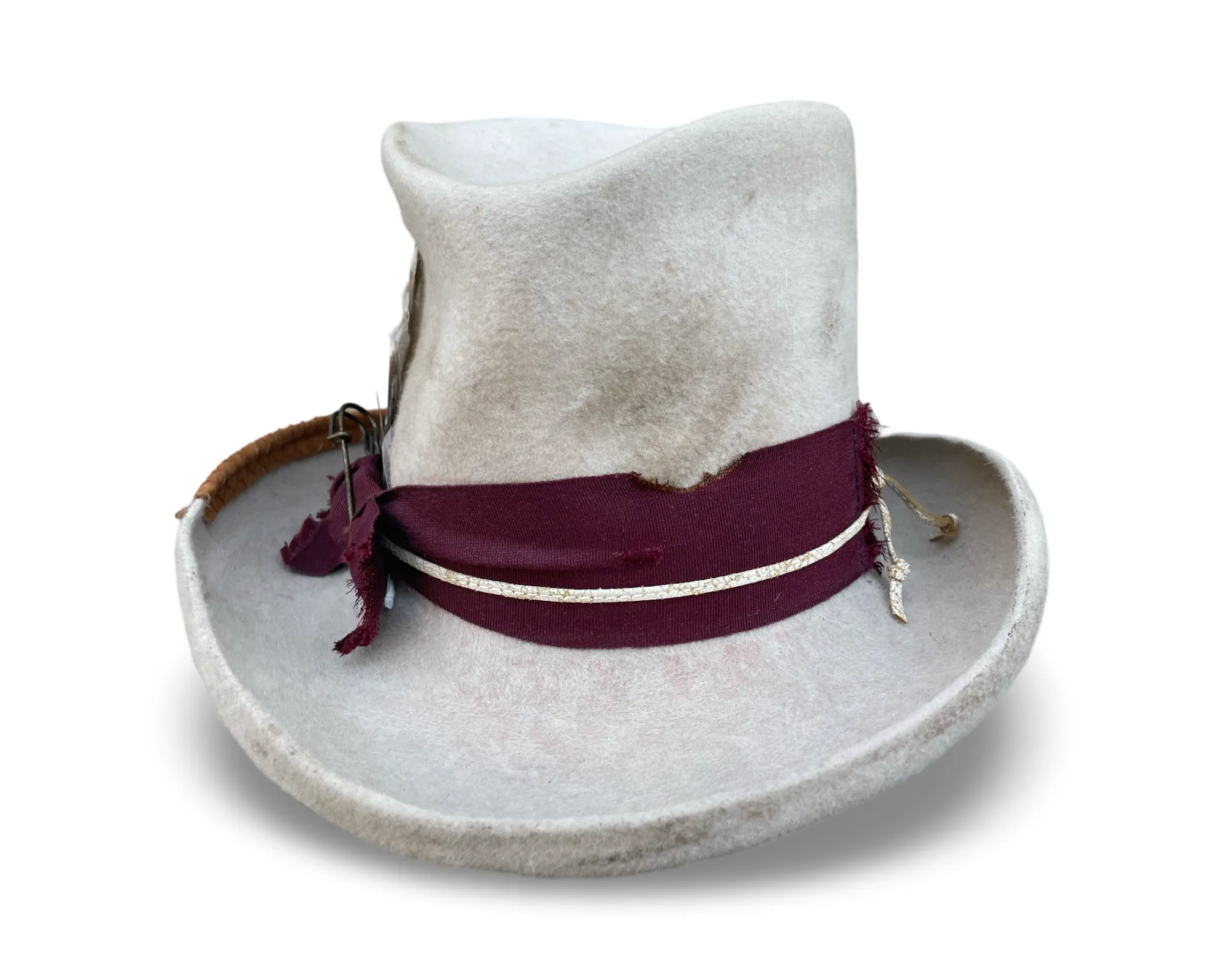 Isabella Distressed Top Hat