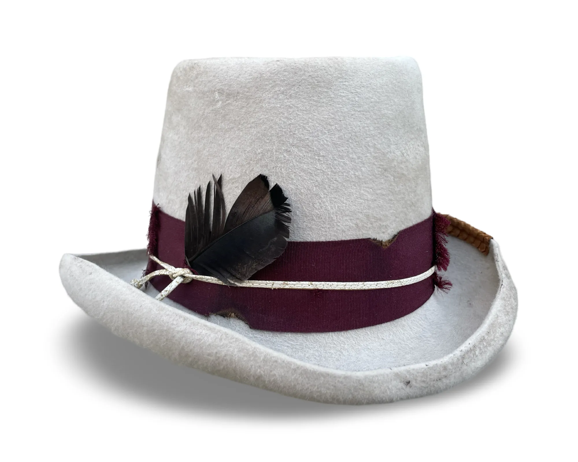Isabella Distressed Top Hat