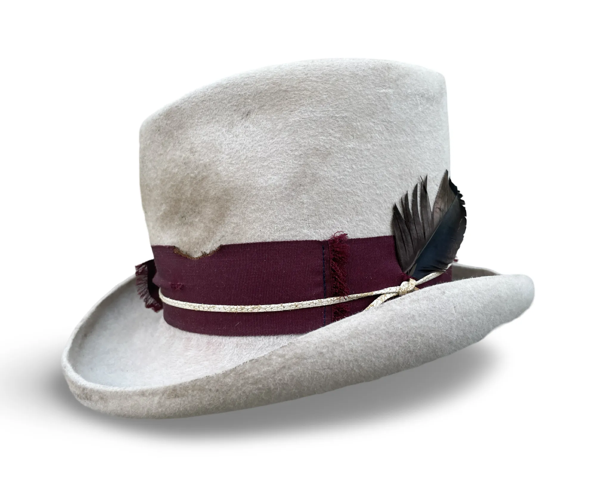 Isabella Distressed Top Hat