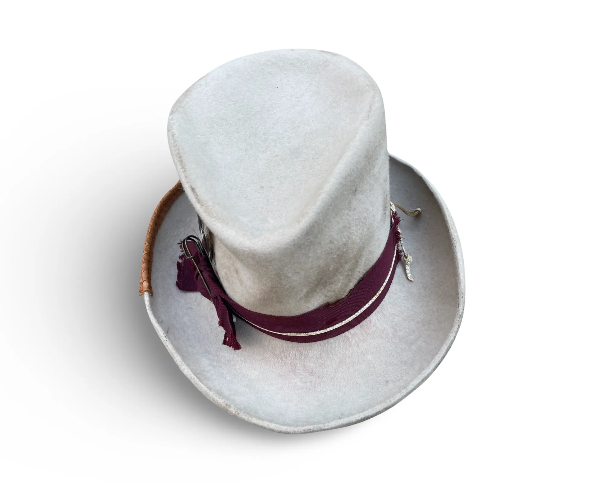 Isabella Distressed Top Hat