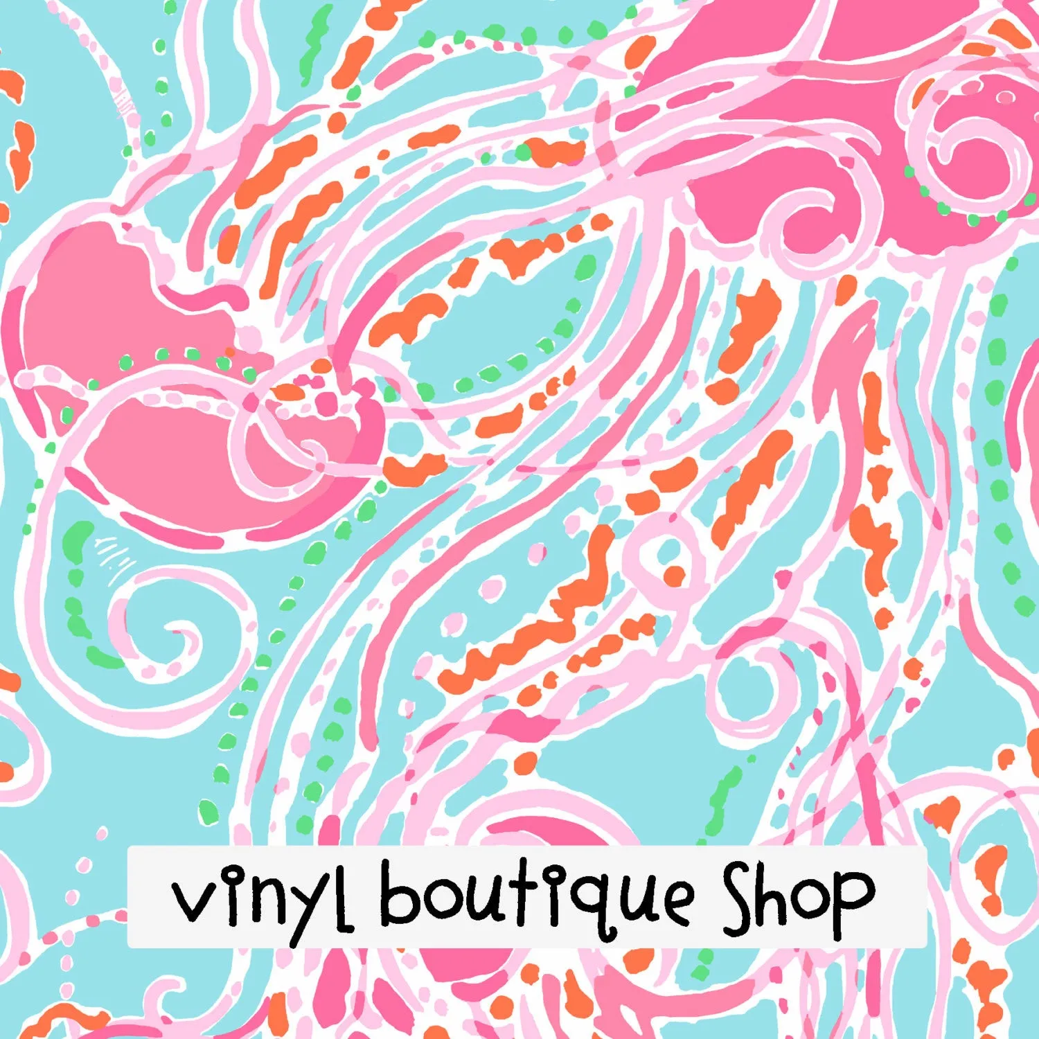 Jellies  Lilly Inspired Printed Patterned Craft Vinyl