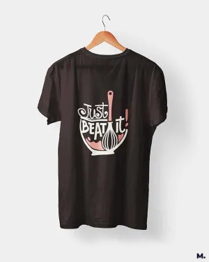 Just beat it printed t shirts
