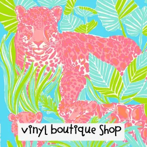 Kitty Lilly Inspired Printed Patterned Craft Vinyl